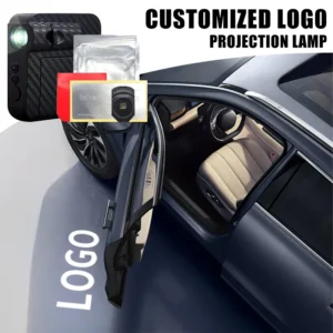 1pc Car Door Welcome Logo Shadow Lights Welcome Logo Projector LED Lights Car Styling Accessories Courtesy Decor Lamp Kit