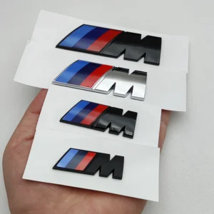 3D ABS Logo M Sport Emblem Car Rear Trunk Sticker Fender Side Badge for BMW E39 E46 E60 E90 E87 E53 X1 X2 X3 X4 X5 X6 M3 M4 M5