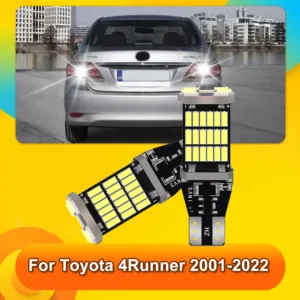 2pcs LED Reverse Light For Toyota 4Runner Accessories 2001-2022 2013 2014 2015 2016 2017 2018 2019 2020 2021 Backup Back up Lamp