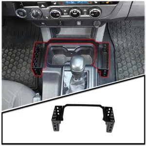 Storage Baskets On Both Sides Of The Gearshift Gear Shifter Storage Box For Toyota Tacoma 2016-2022 Interior Accessories