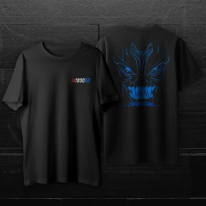 2025 Summer Cotton Round Neck Short Sleeves for Men and Women BMW M1000RR 2021-2024 - Motorcycle T-Shirt for Sportbike Riders