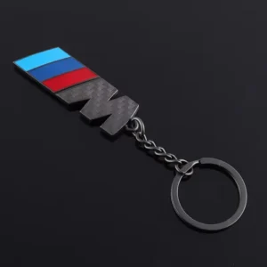3D Metal Keyring Leather Car Keychain Key Chain Rings for BMW M Performance E46 E90 E60 F10 F30 E39 E36 F20 E87 G30 E92 E91 X5