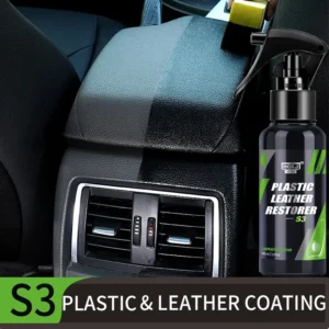 hgkj S3 Car Plastic Restorer Interior Spare Parts Car Plastic Leather Renovator Coating Agent Auto Accsesories