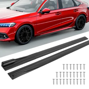86.6“ Side Skirt Universal For BMW F10 5 Series 535i 528i M Sport 2011-2016 Extension Body Kit Apron Winglet Car Accessories