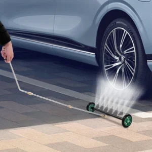 2 in 1 Pressure Washer Water Broom 1500-4000PSI Under Car Pressure Washer Attachment Cleaning Dirt